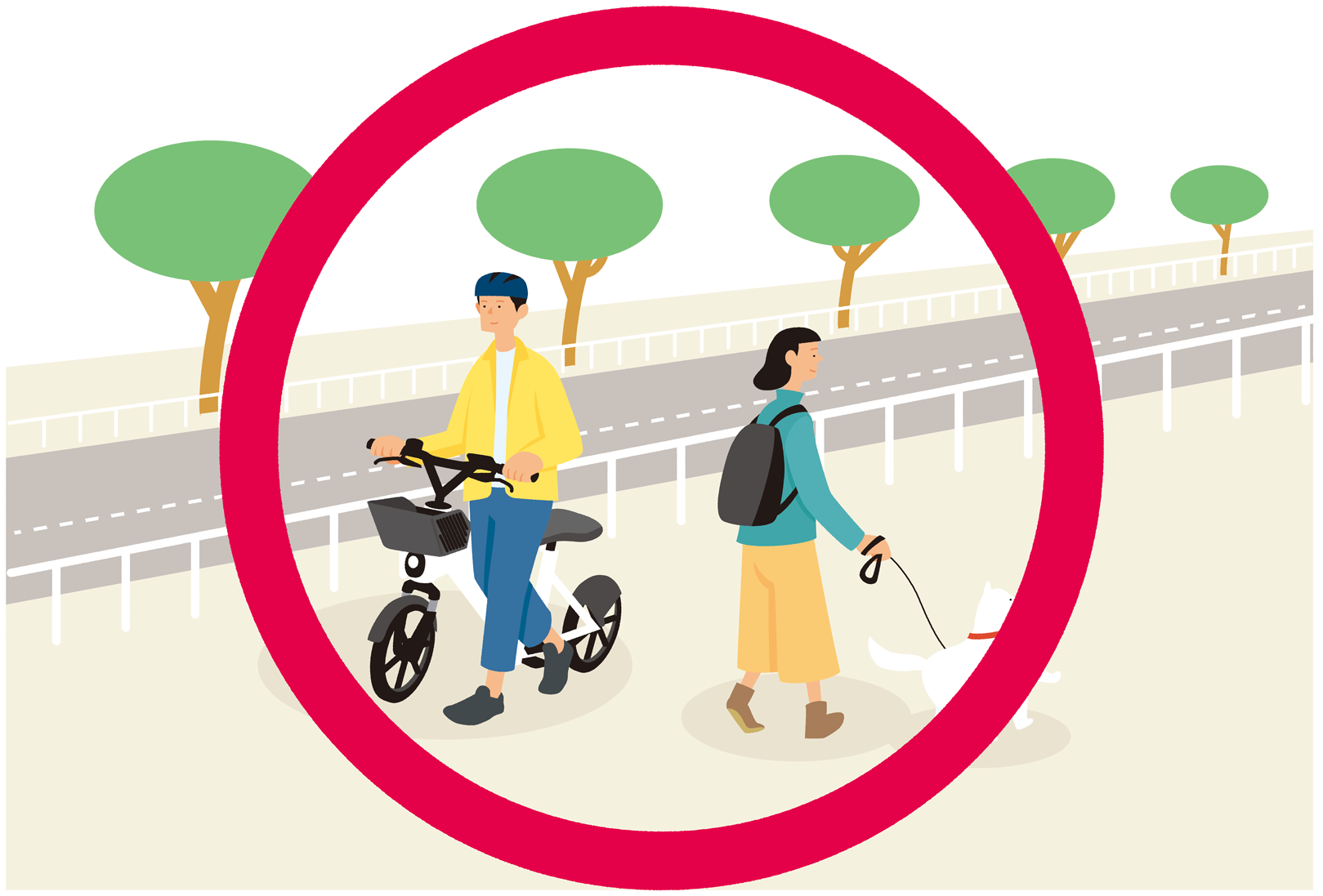 特定小型は歩道走行禁止