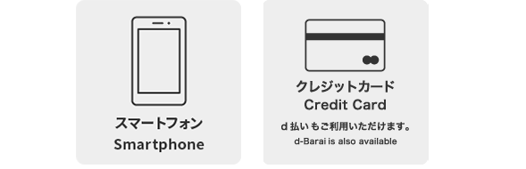 What you need: smartphone and credit card